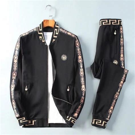 versace tracksuit mens for cheap|Versace tracksuit men's price.